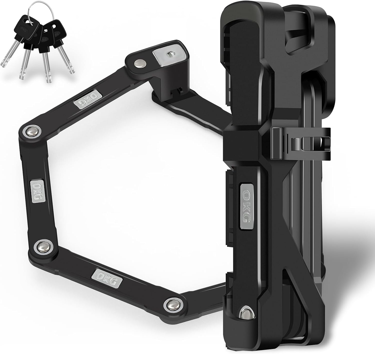 Folding Lock Bike Lock Carrier Bracket Bike Locks WOTOW 35
